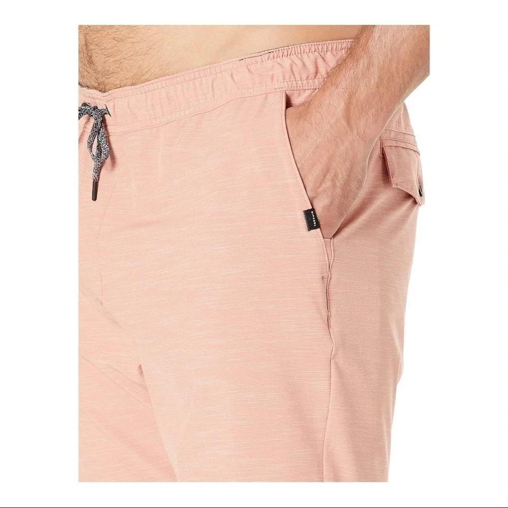 𝅺rip Curl Boardwalk Jackson Volley- washed peach